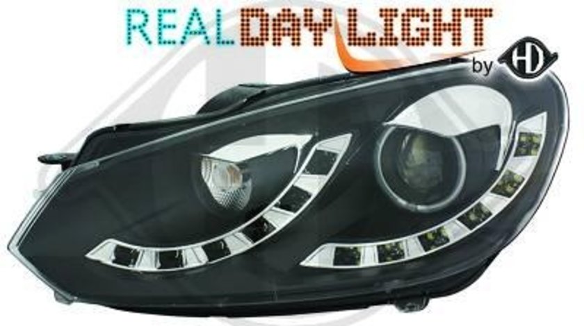 FARURI DAYLINE/DAYLIGHT VW GOLF VI FUNDAL BLACK -COD 2215886