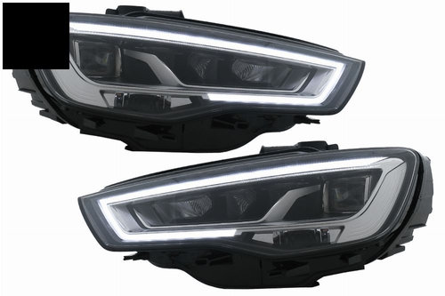 Faruri Full LED Audi A3 8V Pre-Facelift (2013-2016) Upgrade pentru Halogen cu Semn- livrare gratuita