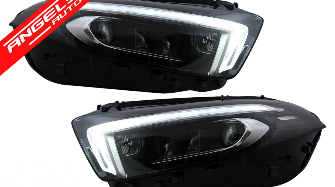 Faruri Full LED Mercedes A-Class W177 V177 (2018-Up) Conv. de la Halogen la LED