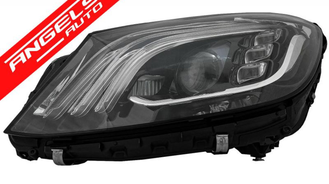 Faruri Full LED Mercedes S-Class W222 X222 (2013-2017) Facelift Design