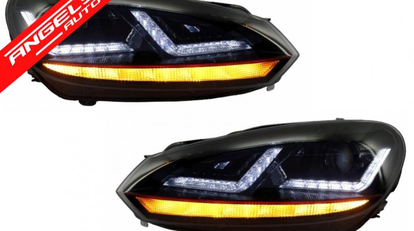 Faruri Golf 6 GTI Osram LED 08-12 Rosu LEDriving Semnal Dinamic