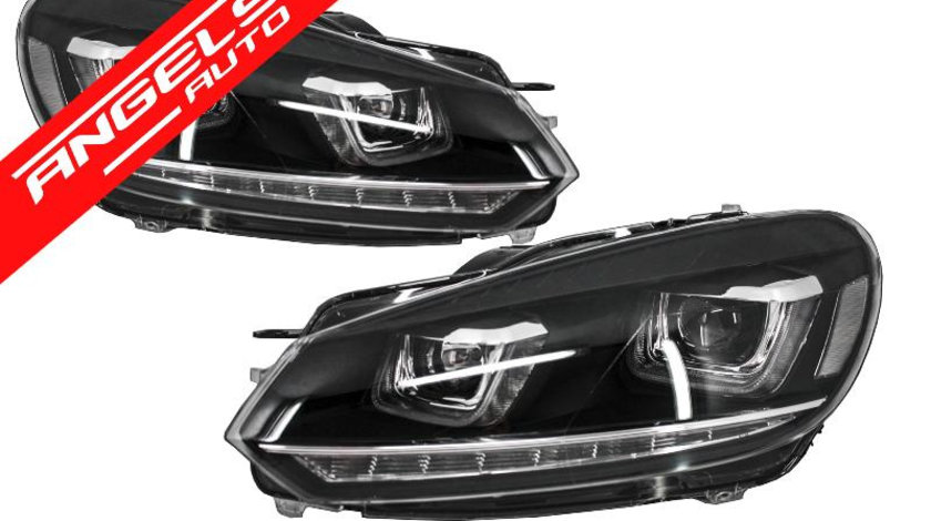 Faruri Golf 6 LED 2008-up Design Golf 7 3D U LED Dinamic