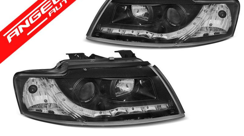 Faruri LED AUDI A4 B6 CABRIO 2002-2006 Black