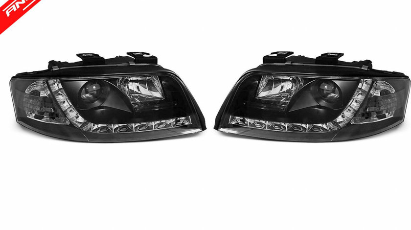 Faruri LED AUDI A6 C5 2001-2004 Black