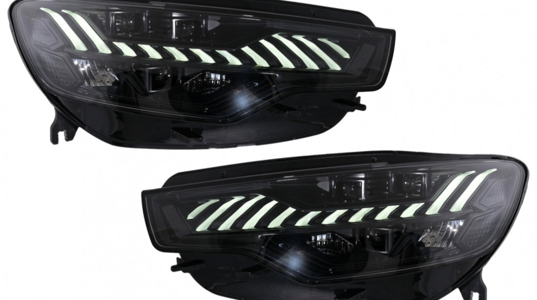 Faruri LED compatibil cu Audi A6 4G C7 (2011-2014) Facelift Design conversie de la Xenon la LED HLAUA74GNL