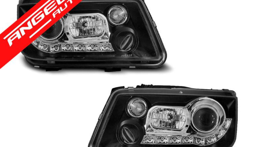 Faruri LED Dayline VW BORA 1998-2005 Black