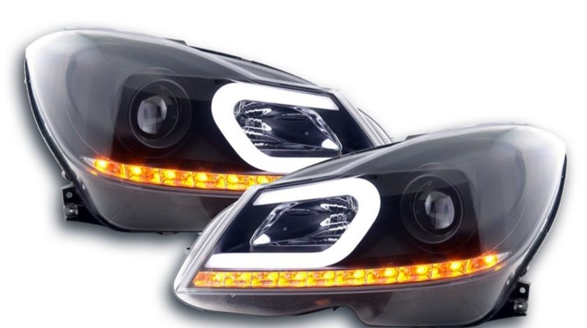 Faruri LED Mercedes Benz C-Class W204 Facelift (2011-2014)