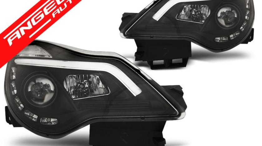 Faruri LED Opel Corsa D 2011-2014 Negru