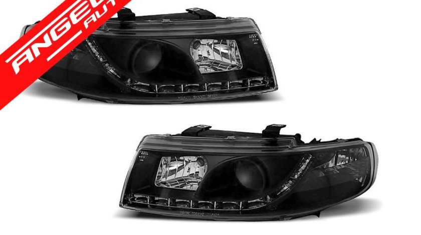 Faruri LED SEAT LEON TOLEDO 99-04 Black