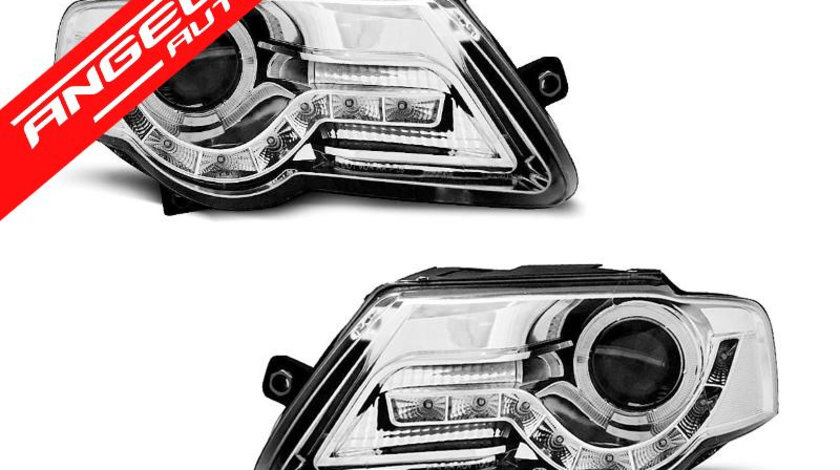 Faruri LED VW Passat 3C 2005-2010