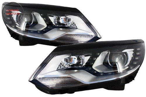 Faruri LED VW Tiguan MK I Facelift (2012-2015) OEM Xenon Design