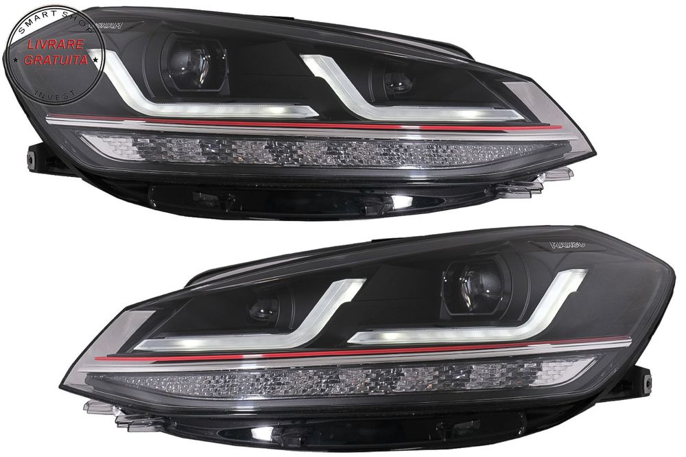 Faruri LEDriving Osram Full LED VW Golf 7.5 VII Facelift (2017-2020) GTI pentru ha- livrare gratuita