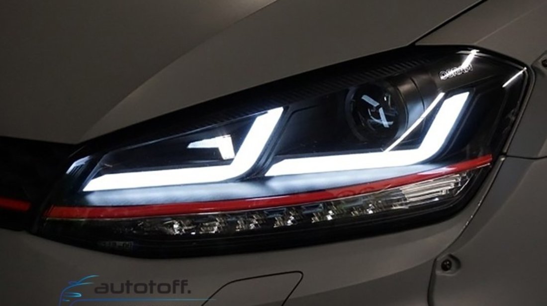 Faruri Osram Full LED VW Golf 7 (2012-2017) GTI Red Design