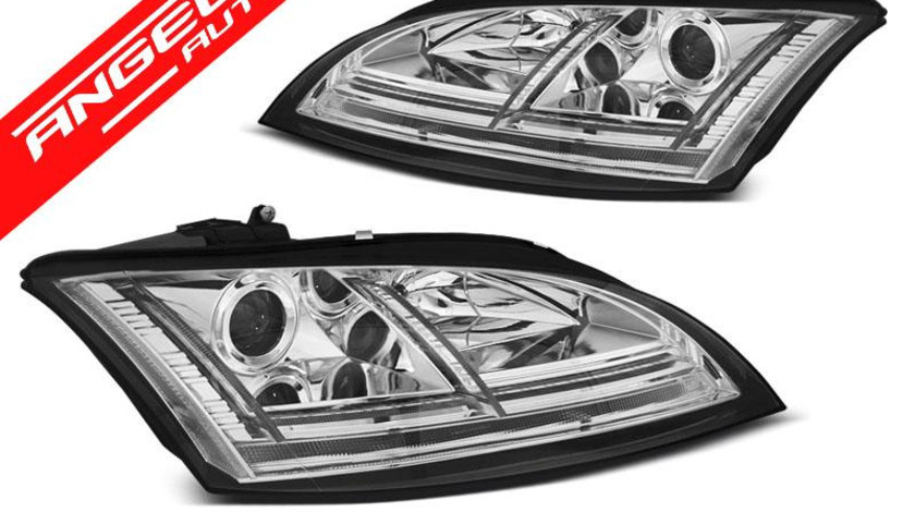 Faruri XENON Faruri LED DRL CHROME SEQ potrivite pentru AUDI TT 06-10 8J