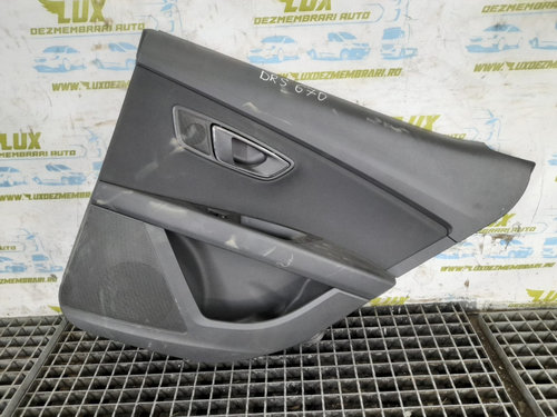 Fata de usa dreapta spate Seat Leon 3 5F [2012 - 2016] 1.4 tsi CMBA