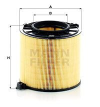 Filtru aer (C17013 MANN-FILTER) AUDI