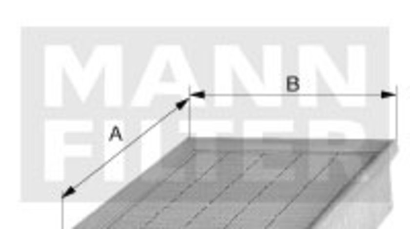 Filtru aer (C21136 MANN-FILTER)