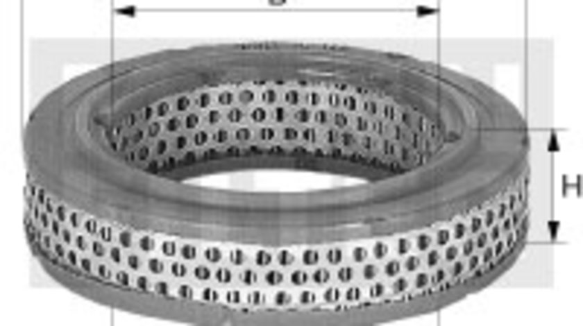 Filtru aer (C2135 MANN-FILTER)