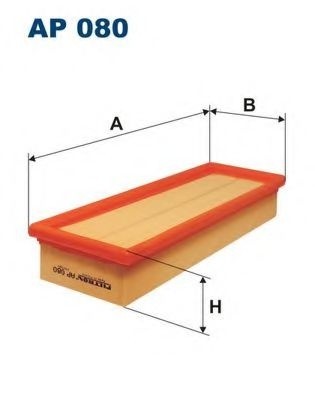 Filtru aer CITROEN XANTIA Estate (X2) (1998 - 2003) FILTRON AP080 piesa NOUA
