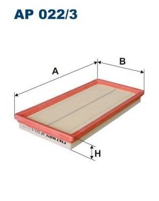 Filtru aer FIAT 500 (312) (2007 - 2016) FILTRON AP022/3 piesa NOUA