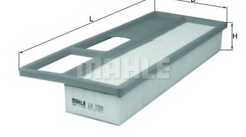 Filtru aer FIAT ALBEA (178) (1996 - 2009) MAHLE ORIGINAL LX 1920 piesa NOUA