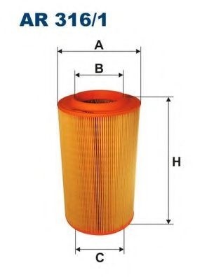 Filtru aer FIAT DUCATO caroserie (250, 290) (2006 - 2016) FILTRON AR316/1 piesa NOUA