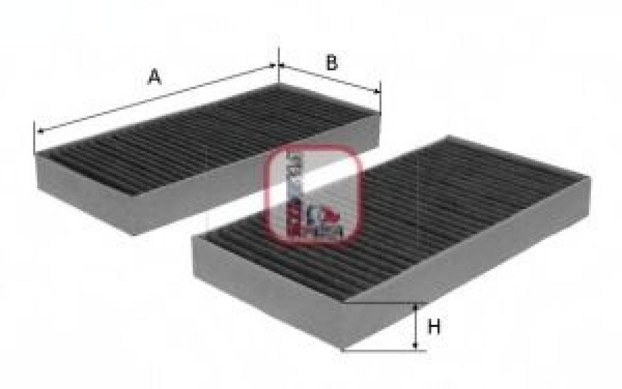 Filtru, aer habitaclu ALFA ROMEO 156 (932) (1997 - 2005) SOFIMA S 4104 CA piesa NOUA