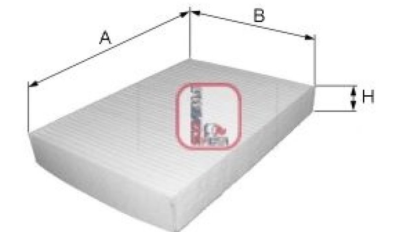 Filtru, aer habitaclu AUDI A4 (8E2, B6) (2000 - 2004) SOFIMA S 3032 C piesa NOUA