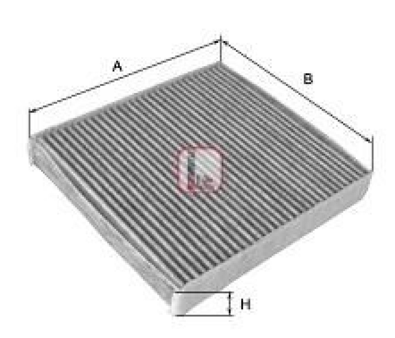 Filtru, aer habitaclu AUDI A4 (8E2, B6) (2000 - 2004) SOFIMA S 4101 CA piesa NOUA