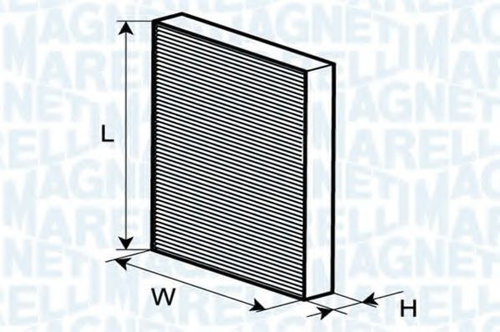 Filtru, aer habitaclu AUDI A4 (8EC, B7) (2004 - 2008) MAGNETI MARELLI 350203063830 piesa NOUA