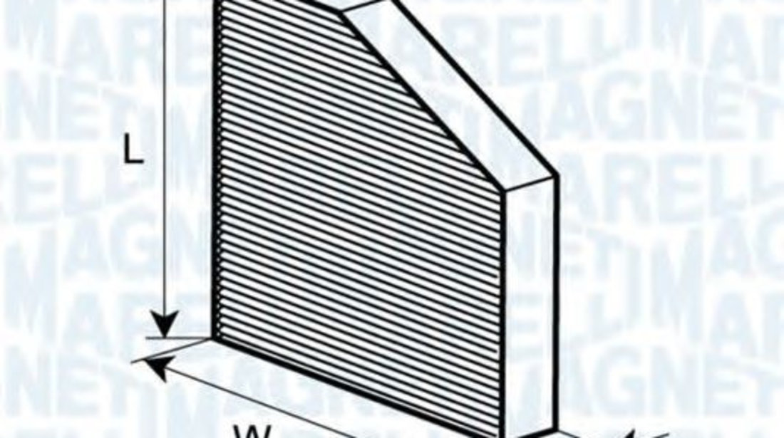 Filtru, aer habitaclu AUDI A5 (8T3) (2007 - 2016) MAGNETI MARELLI 350203062200 piesa NOUA