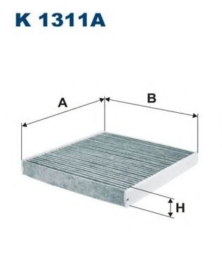 Filtru, aer habitaclu AUDI TT (FV3) (2014 - 2016) FILTRON K1311A piesa NOUA