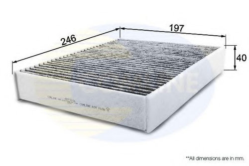 Filtru, aer habitaclu BMW Seria 4 Cupe (F32, F82) (2013 - 2016) COMLINE EKF323A piesa NOUA