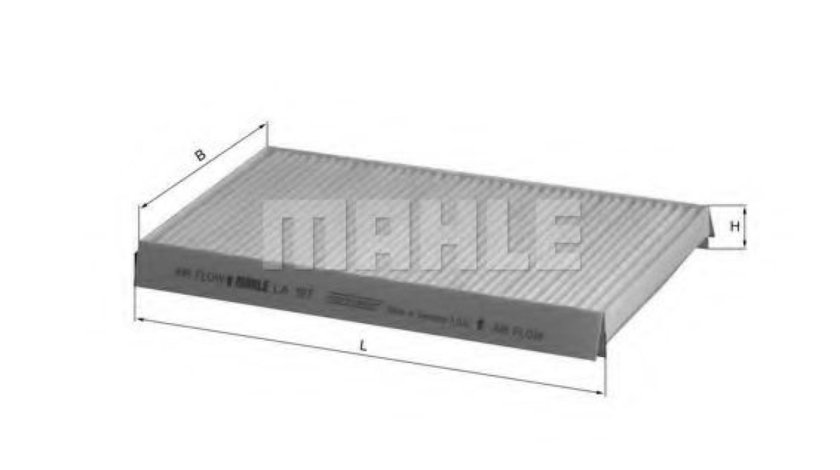 Filtru, aer habitaclu BMW Seria 6 Cabriolet (E64) (2004 - 2010) KNECHT LA 197 piesa NOUA