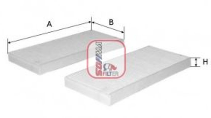 Filtru, aer habitaclu BMW Seria 6 Gran Cupe (F06) (2011 - 2016) SOFIMA S 3229 C piesa NOUA