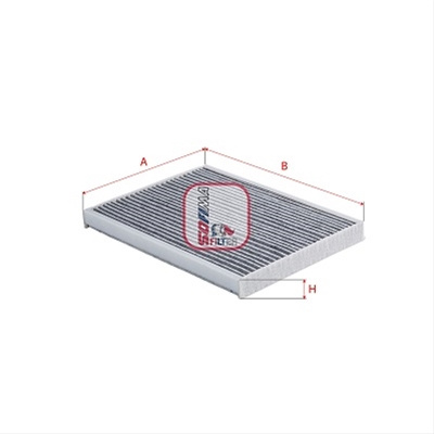 Filtru Aer Habitaclu Carbon Activ Sofima Bmw S 4476 CA