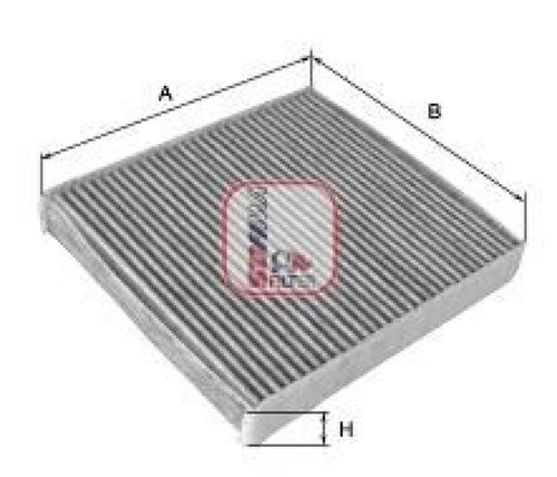 Filtru, aer habitaclu CHEVROLET CAPTIVA (C100, C140) (2006 - 2016) SOFIMA S 4224 CA piesa NOUA