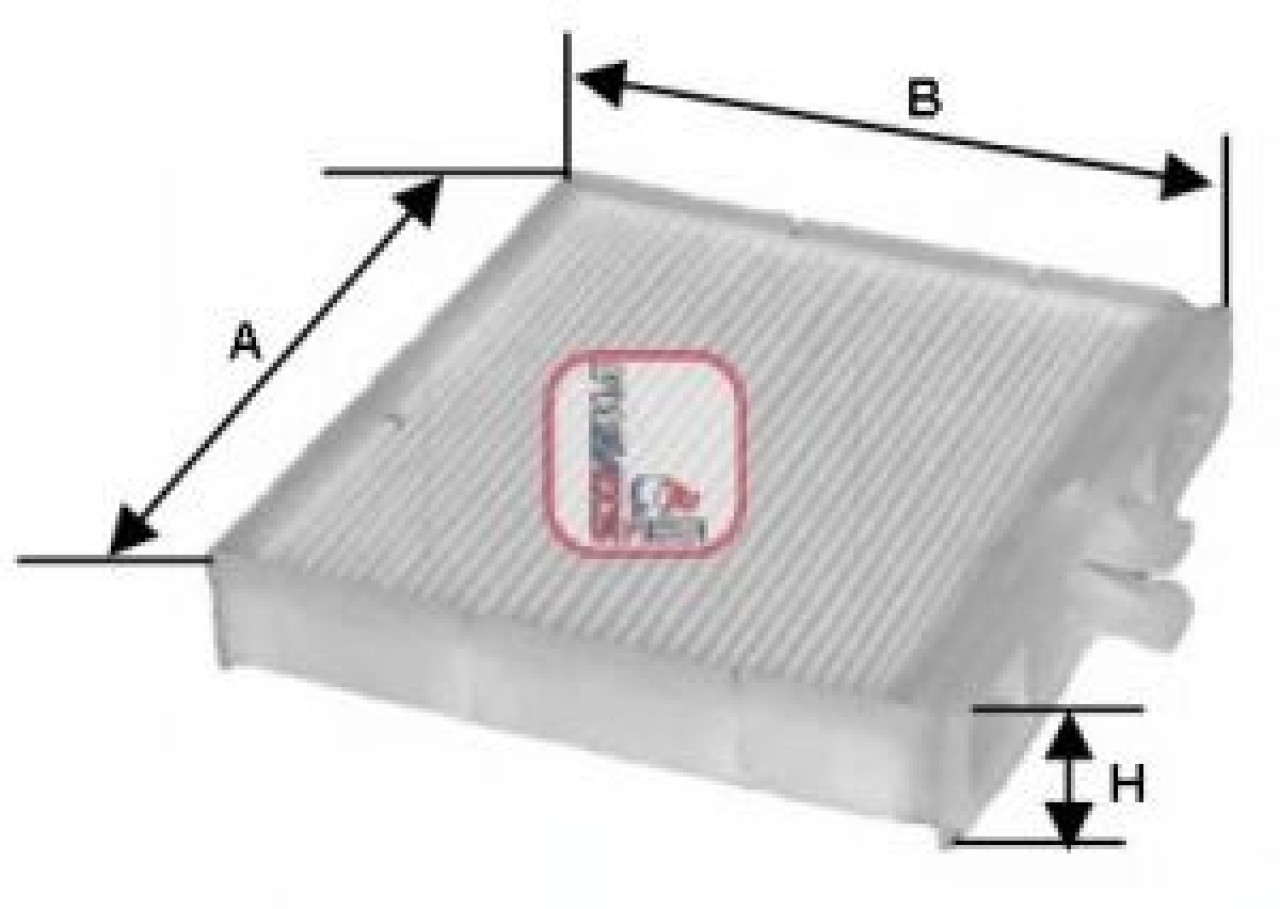 Filtru, aer habitaclu CITROEN C5 I (DC) (2001 - 2004) SOFIMA S 3090 C piesa NOUA