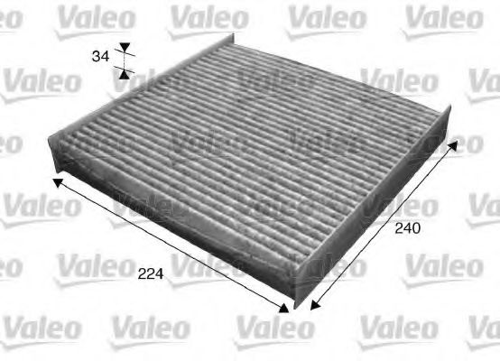 Filtru, aer habitaclu CITROEN XSARA Cupe (N0) (1998 - 2005) VALEO 715629 piesa NOUA