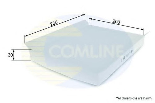 Filtru, aer habitaclu CITROEN XSARA (N1) (1997 - 2005) COMLINE EKF229 piesa NOUA