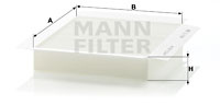 Filtru, aer habitaclu (CU2338 MANN-FILTER) MERCEDES-BENZ