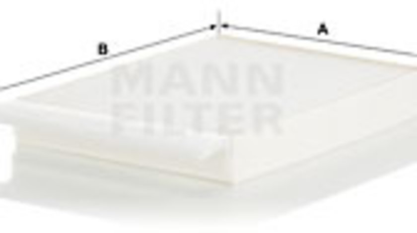 Filtru, aer habitaclu (CU30012 MANN-FILTER) MERCEDES-BENZ