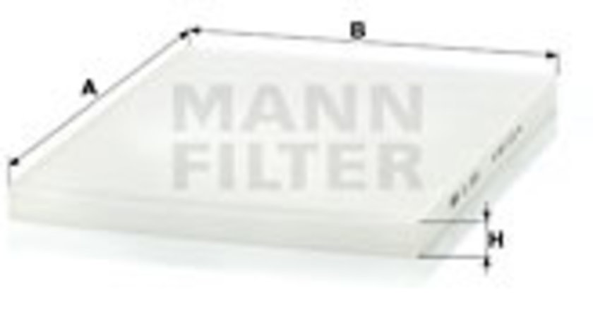 Filtru, aer habitaclu (CU3059 MANN-FILTER) OPEL,VAUXHALL