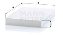 Filtru, aer habitaclu (CU34003 MANN-FILTER) POLEST...