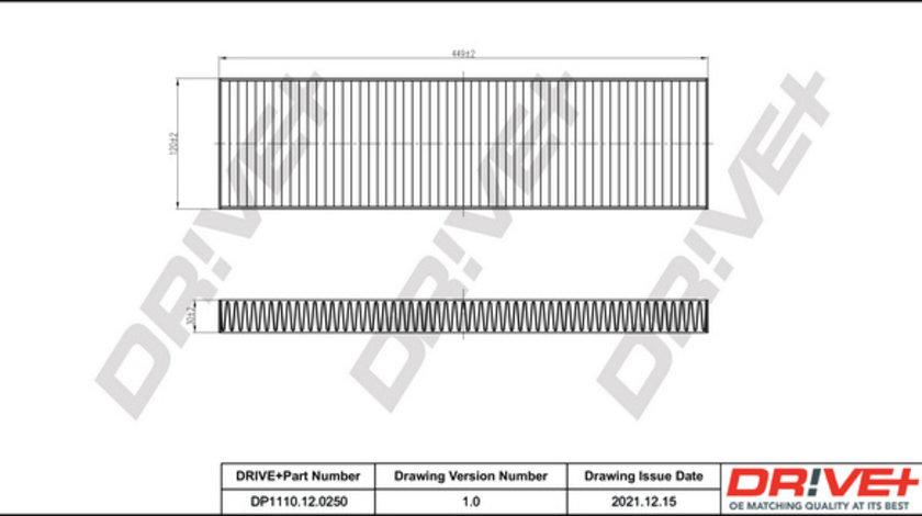 Filtru, aer habitaclu (DP1110120250 DRIVE) MINI