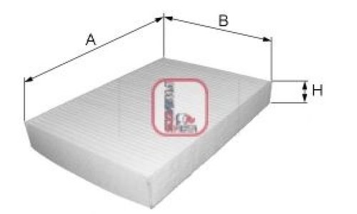 Filtru, aer habitaclu FIAT FREEMONT (JC, JF) (2011 - 2016) SOFIMA S 3150 C piesa NOUA