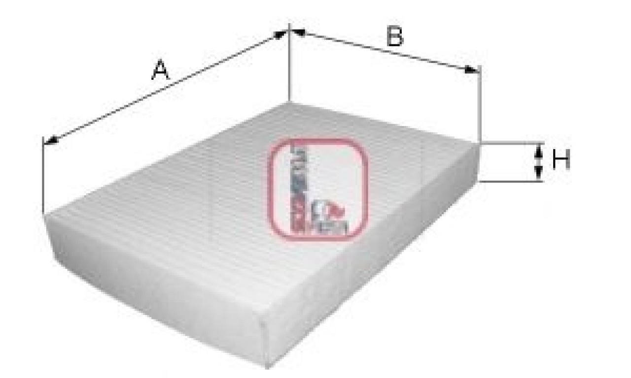 Filtru, aer habitaclu FIAT MAREA Weekend (185) (1996 - 2007) SOFIMA S 3023 C piesa NOUA