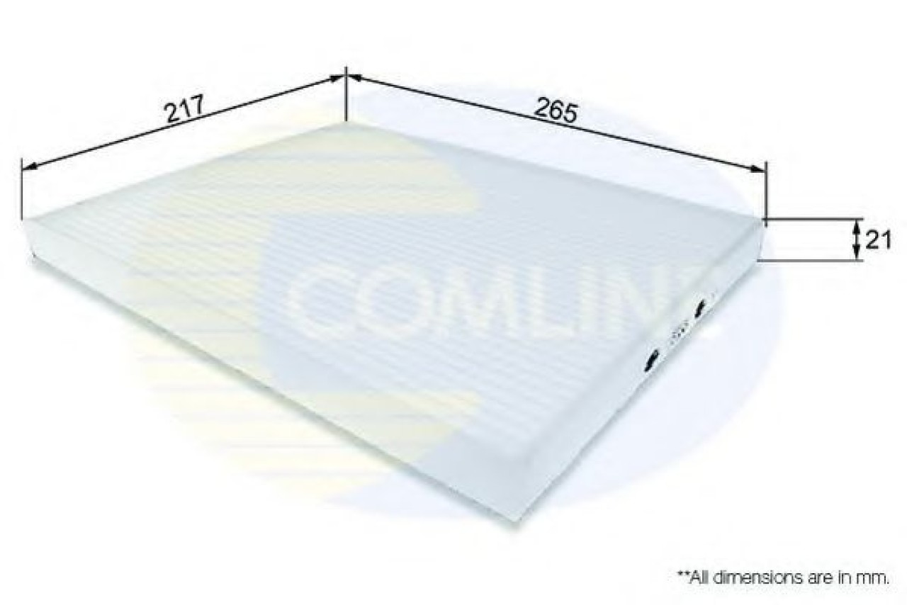 Filtru, aer habitaclu FIAT PUNTO EVO (199) (2008 - 2016) COMLINE EKF137 piesa NOUA