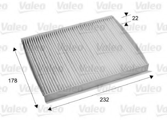 Filtru, aer habitaclu FIAT STILO (192) (2001 - 2010) VALEO 715686 piesa NOUA