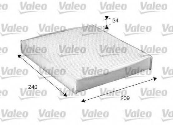 Filtru, aer habitaclu FORD S-MAX (WA6) (2006 - 2016) VALEO 698882 piesa NOUA